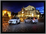 Drezno, Noc, Volvo S60 Cross Country i V60 Cross Country, Opera Semperoper