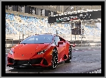 Stadion, Czerwone, Lamborghini Huracan EVO